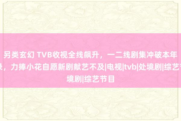 另类玄幻 TVB收视全线飙升，一二线剧集冲破本年记录，力捧小花自愿新剧献艺不及|电视|tvb|处境剧|综艺节目